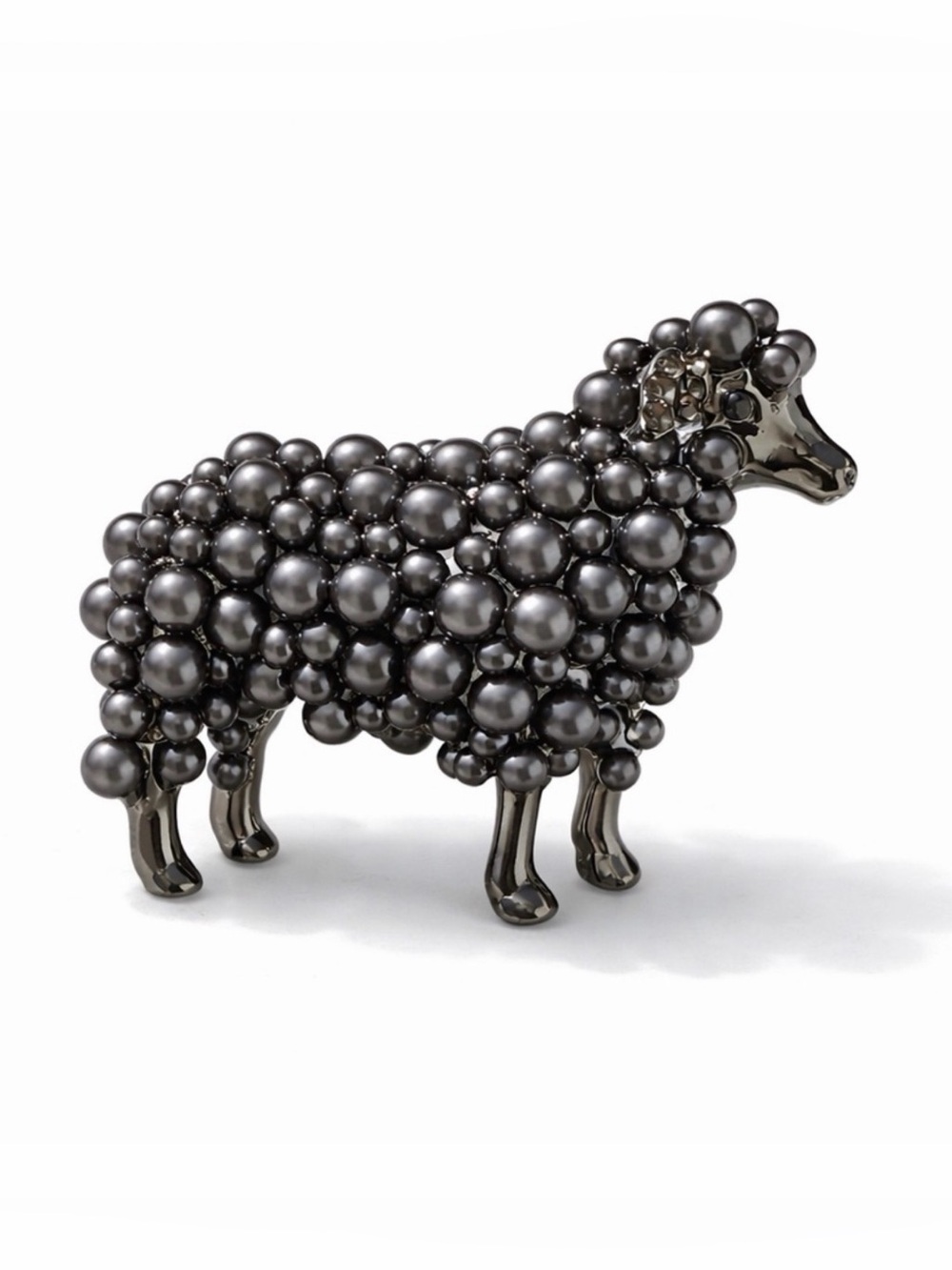 Pearled Black Sheep Brooch